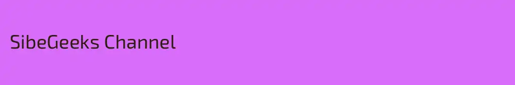 SibeGeeks Channel